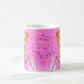 Küssen Sie meine Tiara2 Chihuahua-Prinzessinnen Kaffeetasse (Mittel)