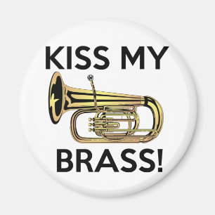 Küssen Sie meinen Messing, Tuba Magnet