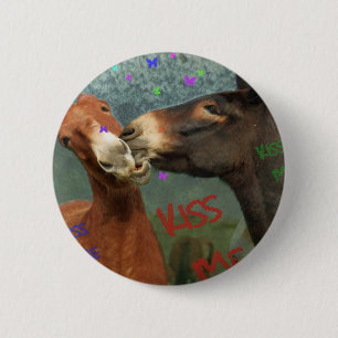 Küssen Sie mich! Button