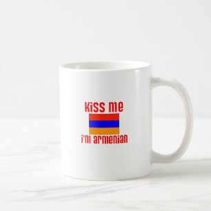 Küssen Sie mich, den ich armenisch bin Kaffeetasse