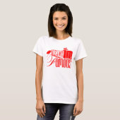 Küssen Sie mich, den ich berühmt bin! T-Shirt (Vorne ganz)