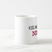 Küssen Sie mich, den ich ein NINJA bin Kaffeetasse (Mittel)