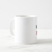 Küssen Sie mich, den ich ein PIPEFITTER bin Kaffeetasse (Vorderseite Links)