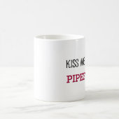 Küssen Sie mich, den ich ein PIPEFITTER bin Kaffeetasse (Mittel)