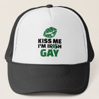 Küssen Sie mich, den ich homosexuell bin Truckerkappe
