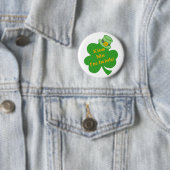 Küssen Sie mich, den ich Iren-St Patrick Button (Beispiel)