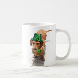 Küssen Sie mich, den ich irische Dackel-Tasse bin Kaffeetasse