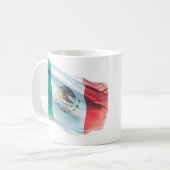 Küssen Sie mich, den ich mexikanische Kaffee-Tasse Kaffeetasse (Vorderseite Links)