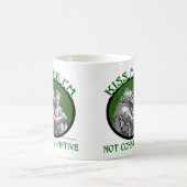 KÜSSEN Sie MICH, den ich NICHT VERBRAUCHS bin Kaffeetasse (Mittel)