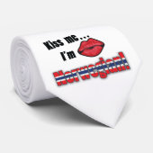 Küssen Sie mich, den ich norwegisch bin Krawatte (Gerollt)