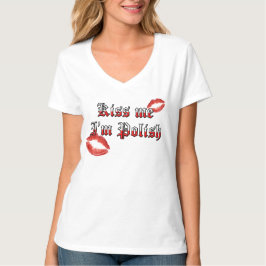 Küssen Sie mich, den ich polnisch bin T-Shirt