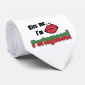 Küssen Sie mich, den ich portugiesisch bin Krawatte (Gerollt)