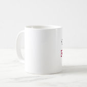 Küssen Sie mich, den ich RUSSISCH bin Kaffeetasse (Vorderseite Links)