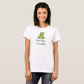 Küssen Sie mich. Ich bin irisches #2 T-Shirt (Vorne ganz)
