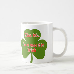 Küssen Sie mich, ich sind kleine Kaffeetasse