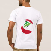 Küssen Sie mich Im vom Libanon T-Shirt (Rückseite)