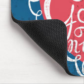 Küssen Sie mich immer gute Nacht Mousepad (Ecke)