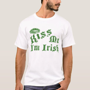 Küssen Sie mich irisch T-Shirt