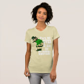 Küssen Sie mich irischer Klee T-Shirt (Vorne ganz)