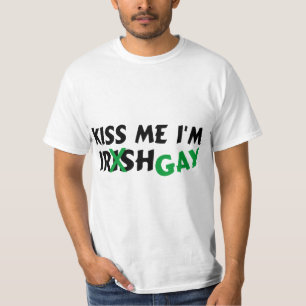 Küssen Sie mich irisches Homosexuelles Im T-Shirt
