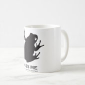 KÜSSEN SIE MICH KAFFEETASSE (VorderseiteRechts)