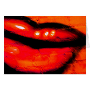 Küssen Sie mich Karte