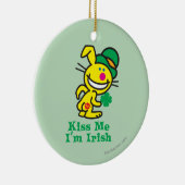 Küssen Sie mich Keramik Ornament (Rechts)