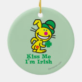 Küssen Sie mich Keramik Ornament (Hinten)