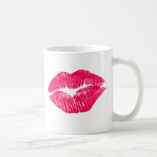 Küssen Sie mich Lippen Kaffeetasse (Rechts)