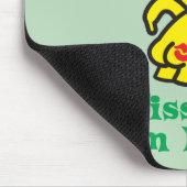 Küssen Sie mich Mousepad (Ecke)