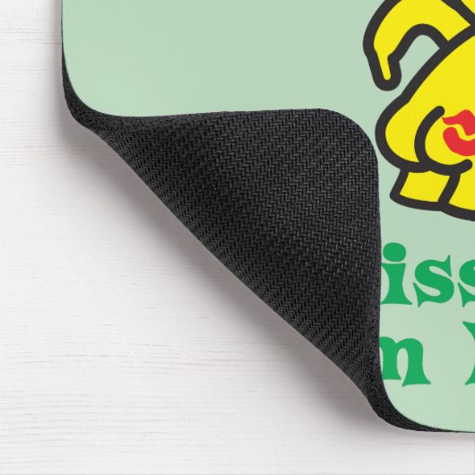 Küssen Sie mich Mousepad (Ecke)