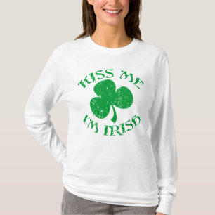 Küssen Sie mich Shirt der Iren-Im