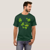 Küssen Sie mich T-Shirts Frosch-irische (Vorne ganz)