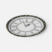 Küssen Sie mich um Mitternacht, New Years Uhr, Pap Pappteller (Schrägansicht)