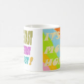 Küssen Sie schnell und schneller, was für eine Kom Kaffeetasse (Mittel)