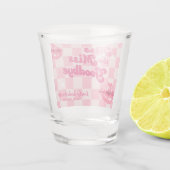 Küssen Sie sich das legendäre Bachelorette Weekend Schnapsglas (Rückseite)