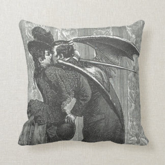 Küssen Sie viktorianischen/gotischen Vampire 20" Kissen