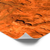 Küssen von Camels Rock Formation mit Vollmond Poster (Ecke)