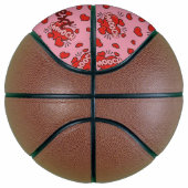 Küssen von Comic Sound Effect Pattern Basketball (Rechts)