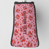 Küssen von Comic Sound Effect Pattern Golf Headcover (Rotieren 90)