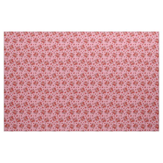 Küssen von Comic Sound Effect Pattern Stoff (Yard (91,4 cm))