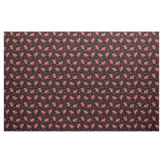 Küssen von Comic Sound Effect Pattern Stoff (Yard (91,4 cm))