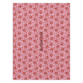 Küssen von Comic Sound Effect Pattern Tischdecke (Vorderseite)