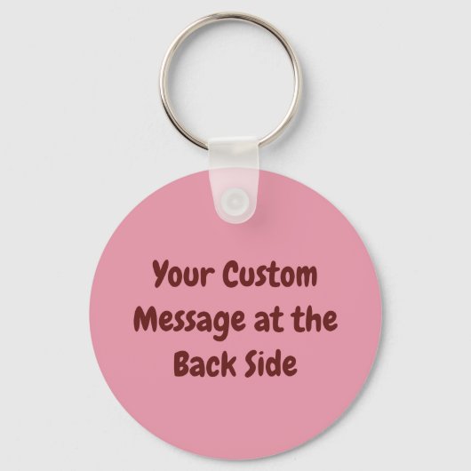 Küssen von Comic Sound Effect Schlüsselanhänger (Rückseite)