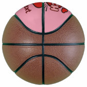 Küssen von Comic-Sound-Effekt Basketball (Rechts)
