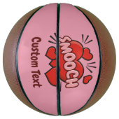 Küssen von Comic-Sound-Effekt Basketball (Vertikal)