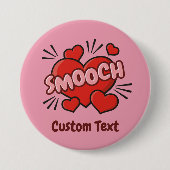 Küssen von Comic-Sound-Effekt Button (Vorderseite)