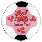 Küssen von Comic-Sound-Effekt Fußball (Vorderseite)