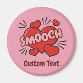 Küssen von Comic-Sound-Effekt Magnet (Vorne)