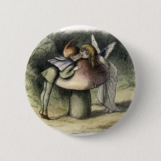 Küssen von Fee und Pixie Button (Vorderseite)